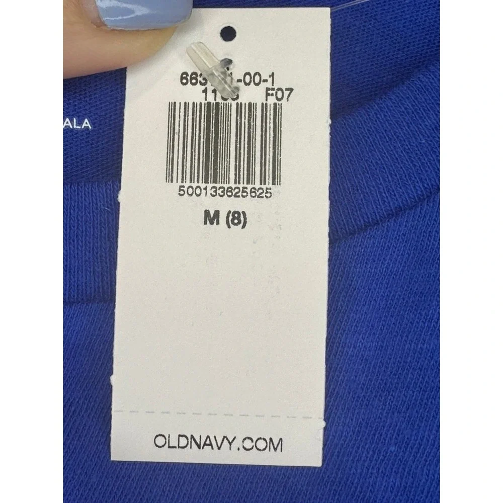 Old Navy Boys Captain America Brave New World T Shirt‎  M 8 Comic Graphic Blue